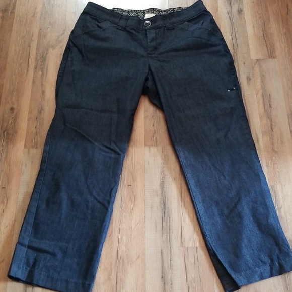 Lee Jeans Lee No Gap Waistband Dark Jeans Sz 8w Medium Poshmark